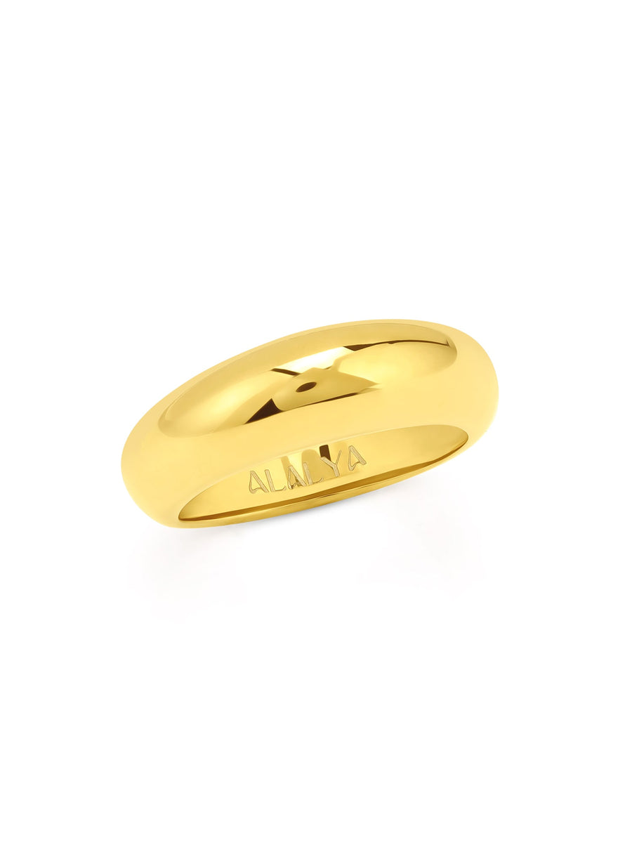 Golden Harmony Ring - ALALYA